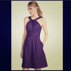 David’s Bridal Y-neckline dress size 4